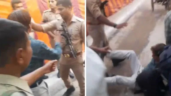 थम नहीं रही पत्रकारों के साथ मारपीट की घटनाएं। 