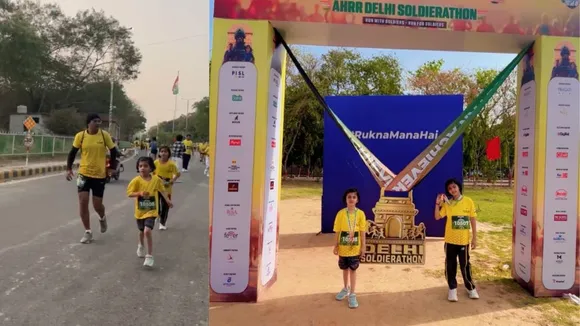 अद्रिका, अनविका सोल्जेराथन, शहीदों को दी श्रद्धांजलि,