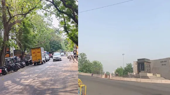 Strong sunlight increased the heat in Lucknow