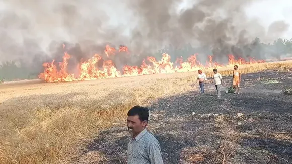 Fire wreaked