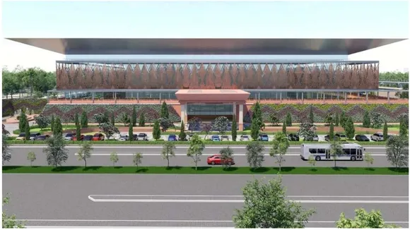  international convention and exhibition center is being built in Lucknow