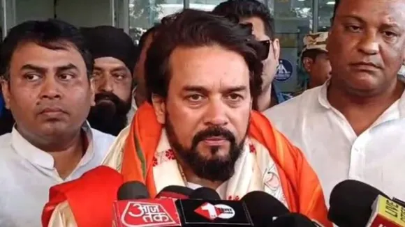Anurag Thakur in Patna