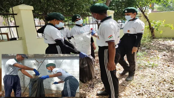  World Earth Day cleanliness drive carried Lucknow University