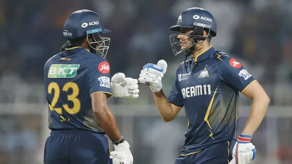  Sai Sudharsan और Shubman Gill ने KKR के ख़िलाफ़ अर्धशतकीय पारी खेली  BCCI .