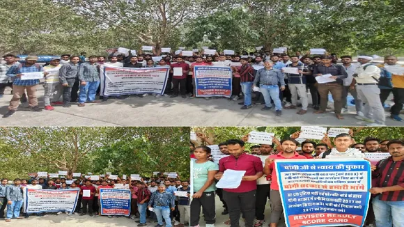 Candidates opened front regarding police constable recruitment