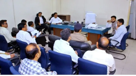 लोक अदालत के लिए बैठक आयोजित