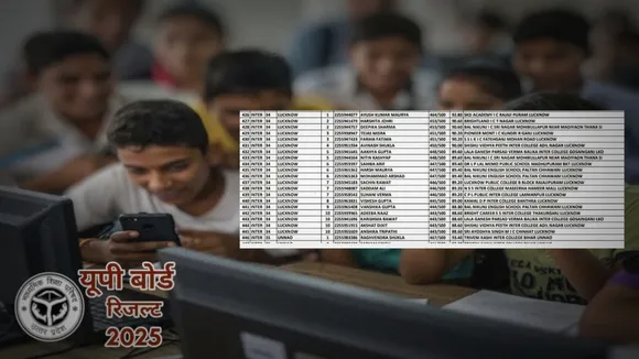 UP Board Result 2025 Ayush Maurya tops 12th 