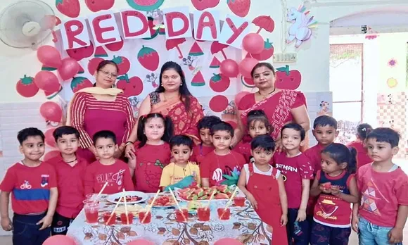 ऑल सेंट्स स्कूल में से मनाया गया रेड डे
