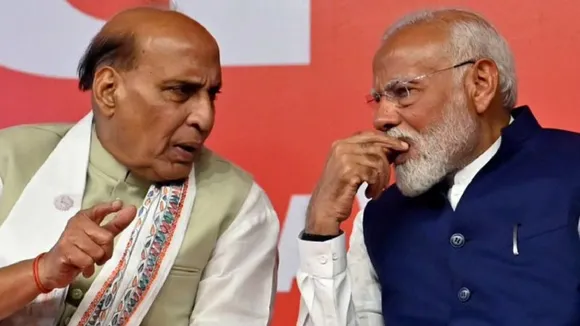 Rajnath meet Modi