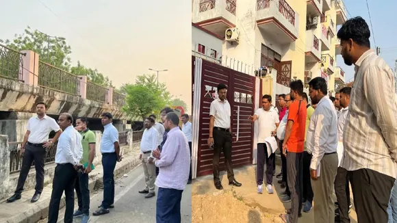 Municipal Commissioner inspected Hyder Canal CM Grid Project