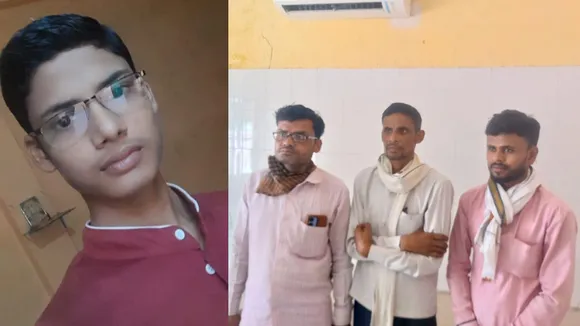  जान देने वाले छात्र की फाइल फोटो और घटना के बारे में जानकारी देते परिजन