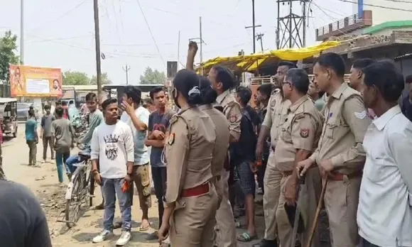 पुलिस बल तैनात