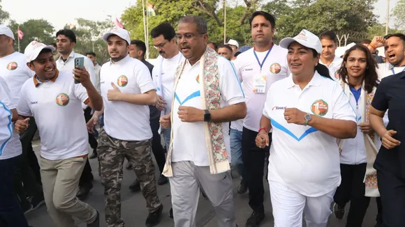 CM Rekha Gupta joined Run for One Nation, One Election said People money will be saved