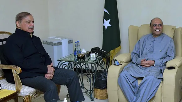 pakistani leader, PM Shahbaz Sharif, President Asif Ali Zardari