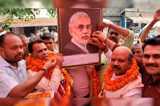 जातिगत जनगणना के फैसले का गाजियाबाद में जोरदार स्वागत
