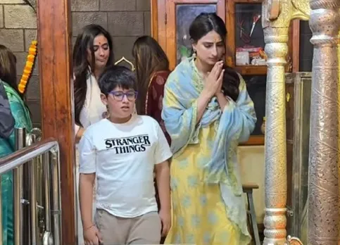 Palak tiwari in shirdi