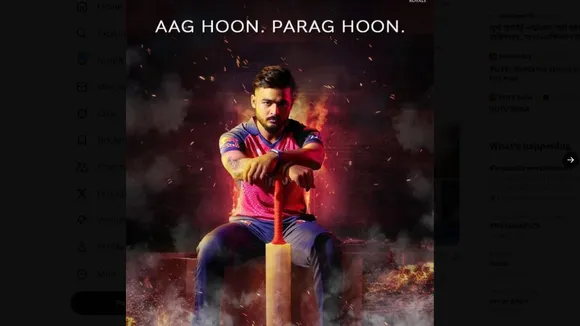 Riyan parag vs KKR 