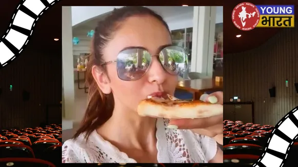 Rakul preet Pizza