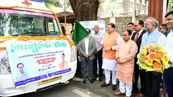 CM Dhami inaugurated 5 mobile medical units, health services will be available in remote areas