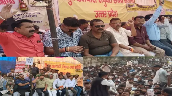 protest electricity workers