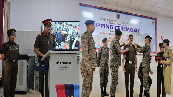 Lucknow University VC Alok Kumar Rai awarded honorary title Colonel Commandant NCC