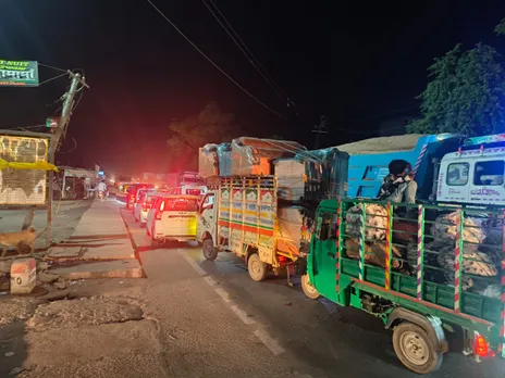 कानपुर सागर राजमार्ग पर
