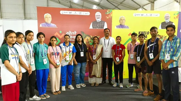 यूपी कलारीपयटटू टीम बोधगया पहुंची