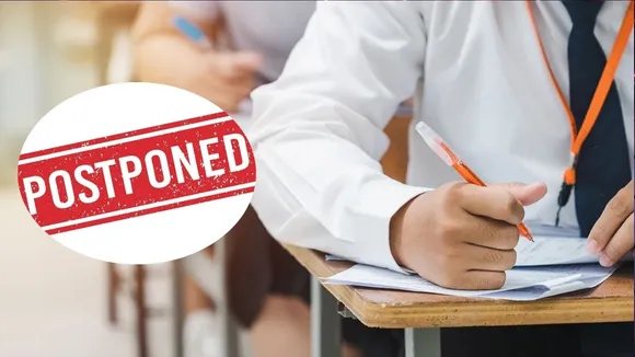 Exam postpone 