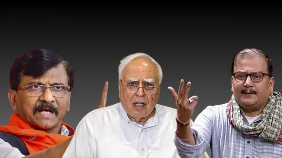संजय राउत, कपिल सिब्बल और मनोज झा