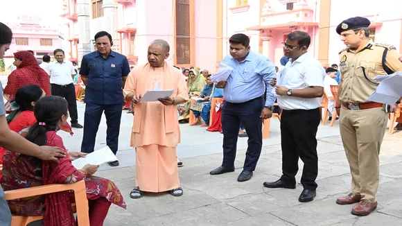 CM Yogi listened problems people
