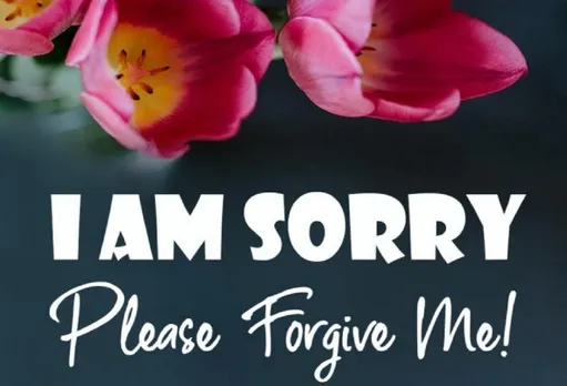 sorry for forgive