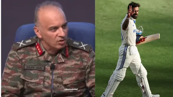 DGMO on virat kohli