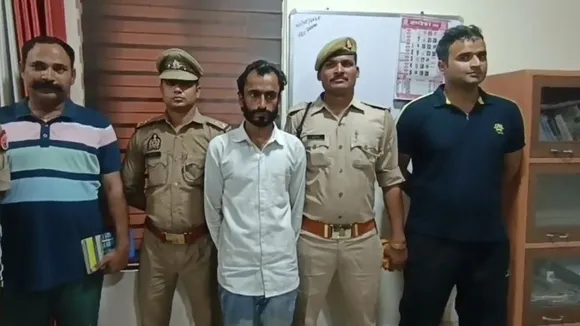 पुलिस की गिरफ्त में आया हत्या का आरोपी।