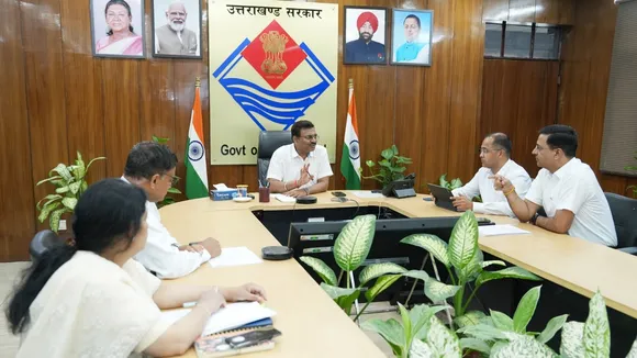 UttraKhand Chief Secretary held a meeting