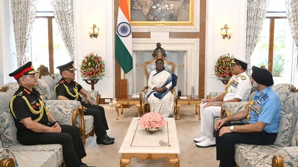 Chief of Armed Forces Meet President