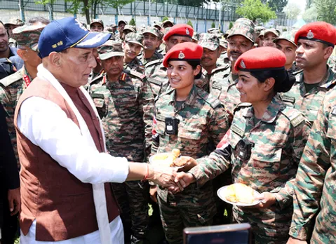 Rajnath Singh in kashmir