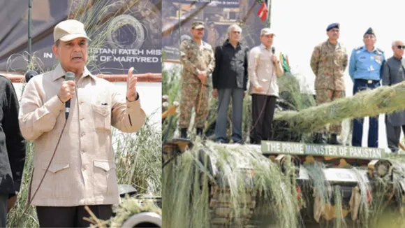Pak PM 'imitated' PM Modi, when he was seen with soldiers, the lie was exposed