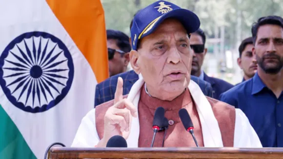 Rajnath Singh in kashmir