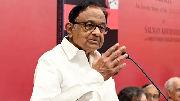 Political stir intensifies on Chidambaram's statement, BJP attacks