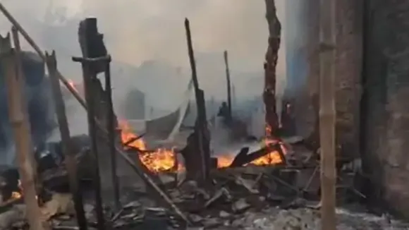 Bagaha Bihar Fire