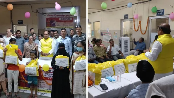 कार्यक्रम में लोगों के साथ विधायक सुरेंद्र मैथानी। इस दौरान उन्होंने लोगों को संबोधित भी किया।