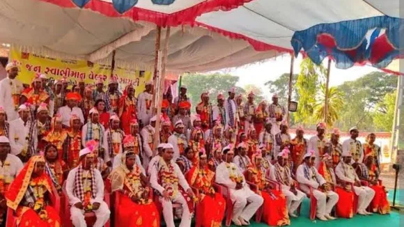 सामूहिक विवाह की प्रतीकात्मक फोटो।