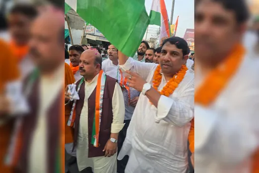 गाजियाबाद में गूंजा देशभक्ति का स्वर: 'शौर्य तिरंगा यात्रा' से गूंज उठे हर वार्ड, हर गांव