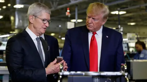 donald trump &Apple CEO Tim Cook