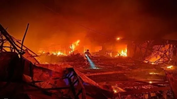 Russia's biggest airstrike ever 367 drone-missiles fired on Ukraine