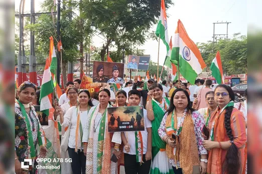 'ऑपरेशन सिंदूर' की सफलता पर समाधान शक्ति संस्था ने निकाली 'चलो दिल्ली तिरंगा यात्रा'