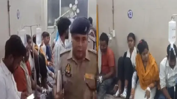 गैस रिसाव से लगी आग में 11 लोग झुलसे