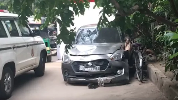 Speeding car kills two, injures three in Janakpuri, 19-year-old driver arrested
