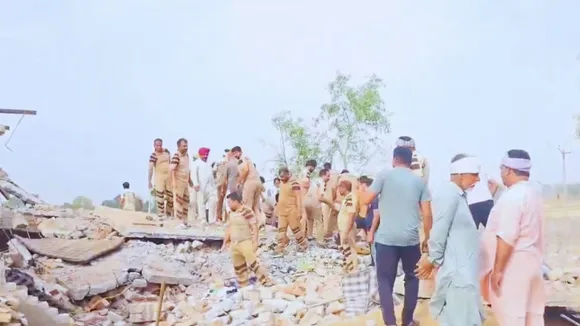 firecracker factory Blast in Punjab