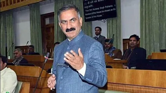 Himachal CM Sukhwinder Singh Sukhu